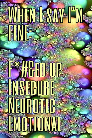 The Colorful Mask of 'Fine' 🎭✨