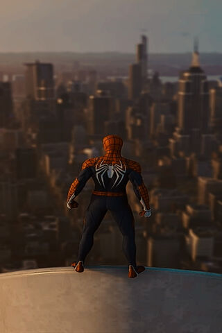 Web-Slinger Over the City 🌆🕷️