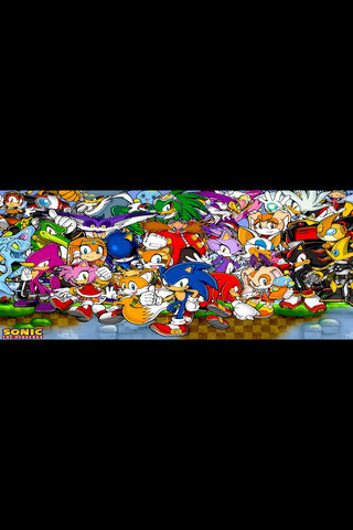 Sonic's Colorful Crew: A Fast-Paced Adventure! 🦔✨