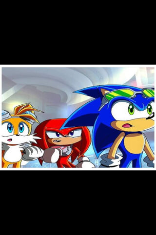 Tails Knuckles Sonic