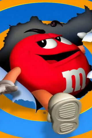M&M's Bold Red: The Sweetest Hero!