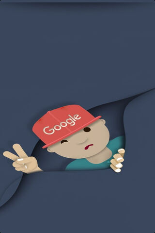 Peaceful Peek: The Google Finger