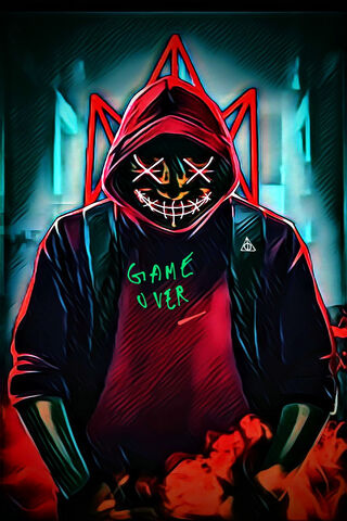 The Enigmatic Mask Guy: Game Over