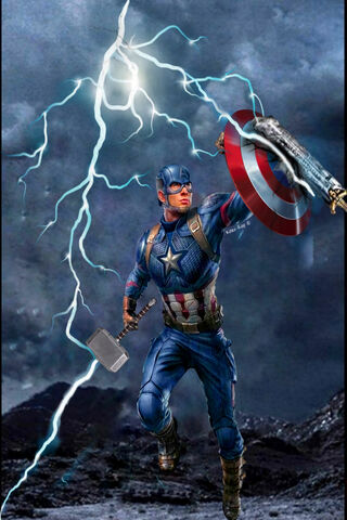 Heroic Thunder: Captain America Strikes!