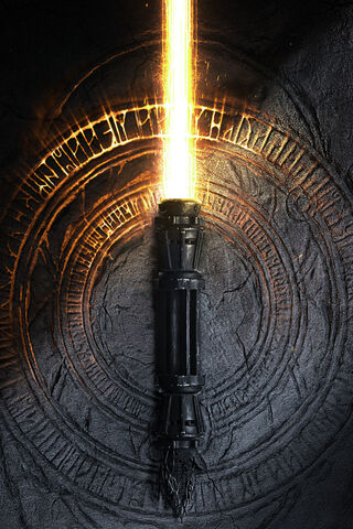 The Radiant Power of Rey's Lightsaber ⚔️✨