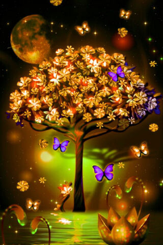 Enchanted Green Ornament: A Magical Tree of Life 🌳✨