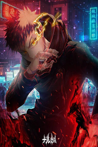 Yuji Itadori: The Spirit of Courage ⚡️