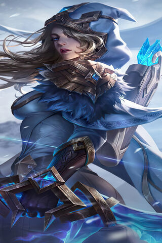 Ashe: The Frost Archer of Wild Rift ❄️🏹