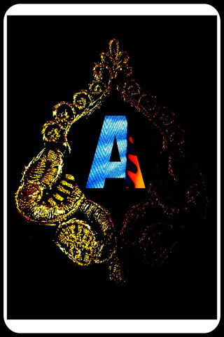 ALPHABETS Letter A