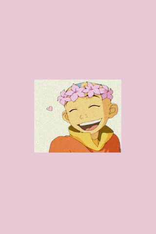 Aang's Joyful Spirit 🌸✨