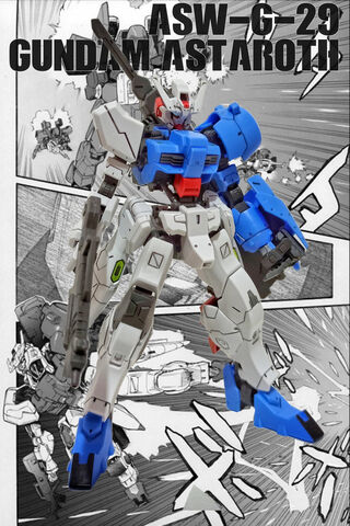 Gundam Astaroth: The Fearless Warrior of the Battlefield 🚀⚔️