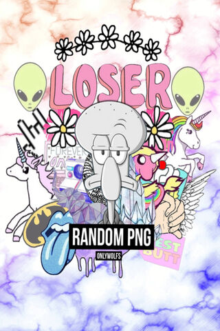 Squidward's Quirky World 🌈👽