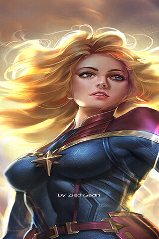 Heroic Radiance: The Power of Captain Marvel 🌟