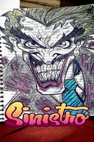 Coringa: The Sinister Smile of Chaos 🎭
