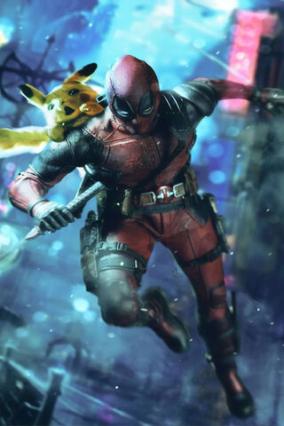 Deadpool's Electric Sidekick ⚡️