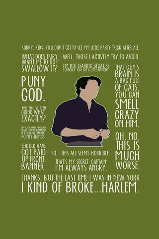 Hulk's Wisdom: Quotes from the Green Giant 💚💪