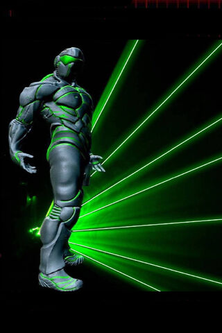 Neon Guardian: The Iron Rave Sentinel 🌌🤖