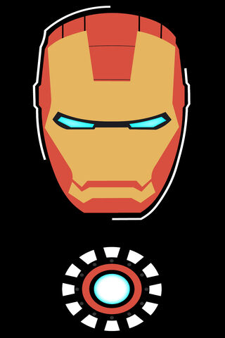 Sleek Armor: The Minimalist Iron Man
