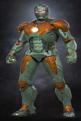Ironman: The Armored Avenger in Green