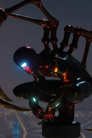 Iron Spiderman: The Ultimate Fusion of Tech and Heroism 🕷️🤖