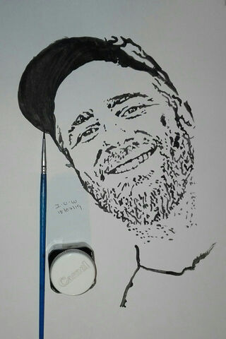 Artistic Tribute to Kane Williamson 🎨🏏