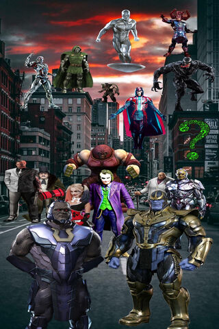 Marvel DC Villians