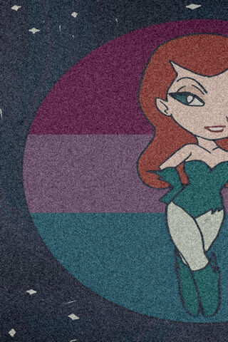 Enchanting Poison Ivy: Nature's Vixen 🌿✨