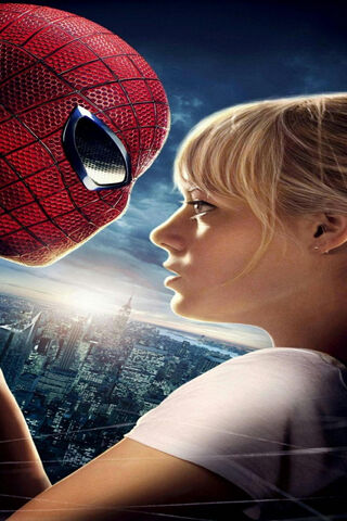Web of Love: Peter and Gwen's Moment 🕷️❤️