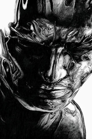 Cosmic Wanderer: The Silver Surfer's Reflection 🌌✨