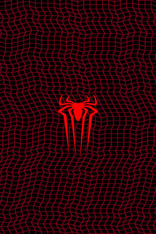 Web of Power: The Iconic Spiderman Logo 🕷️❤️