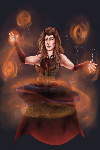 Mystical Powers of the Scarlet Witch ✨🔮