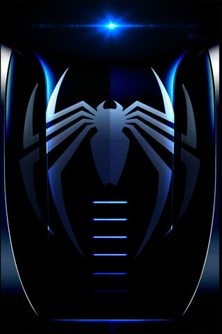 Web of Light: The BlueChrome Spiderman