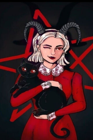 Sabrina's Enigmatic Charm: A Dark Twist