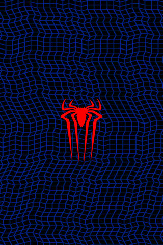 Web of Power: The Blue Spiderman Emblem 🕷️✨