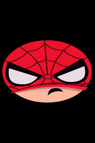 Spidey Smiles: A Playful Twist on a Classic Hero 🕷️✨