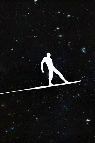 Cosmic Rider: The Silver Surfer's Journey 🌌✨