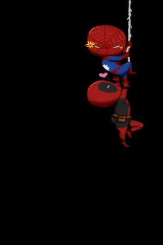 Web-Slinging Showdown: Spidey vs. Dpool! 🕷️💥