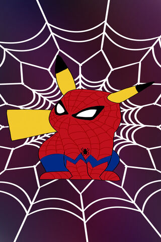 Web-Slinging Pikachu: The Ultimate Crossover! 🕷️⚡