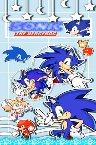 Sonic Cute Soft Blue