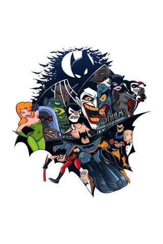 Gotham's Iconic Heroes and Villains Unite! 🦇✨