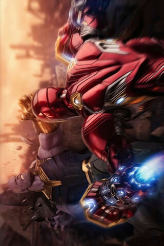 Epic Clash: Thanos vs. Iron Man ⚔️💥