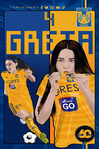 Celebrating Greta: Tigres UANL Femenil Star 🌟⚽