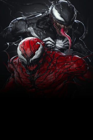Venom vs. Carnage: A Battle of Symbiotes! 🕷️⚔️