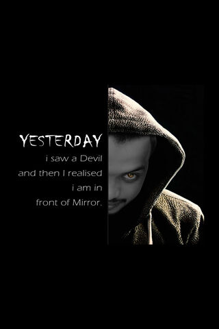 Reflections of the Devil: A Mirror's Truth