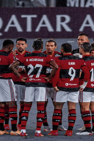 Flamengo's Unity on the Field ⚽❤️