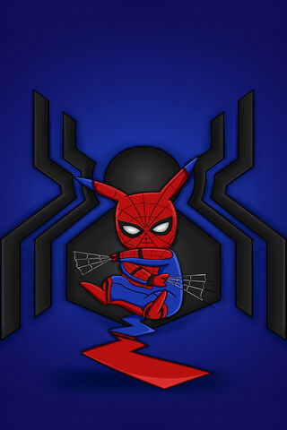 Pika-Spidey: The Ultimate Crossover Hero! 🕷️⚡