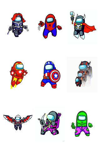 Among Us Heroes Unite! 🦸 🚀