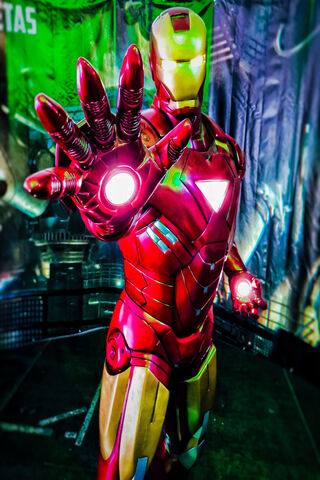 The Armored Avenger: Iron Man in Action! 🤖✨