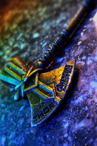 Mjölnir's Mighty Companion: The Axe of Thunder ⚡️