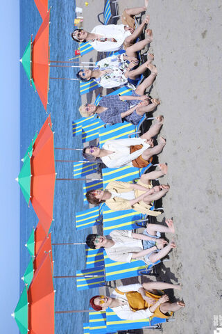 BTS: Beach Vibes and Sunshine 🌊☀️